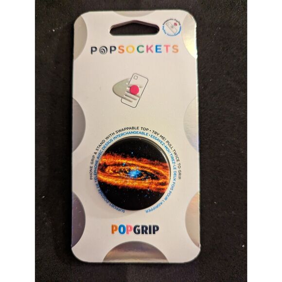 Popsocket Galaxy Ablaze Phone Grip Astronomy Star - Picture 1 of 2